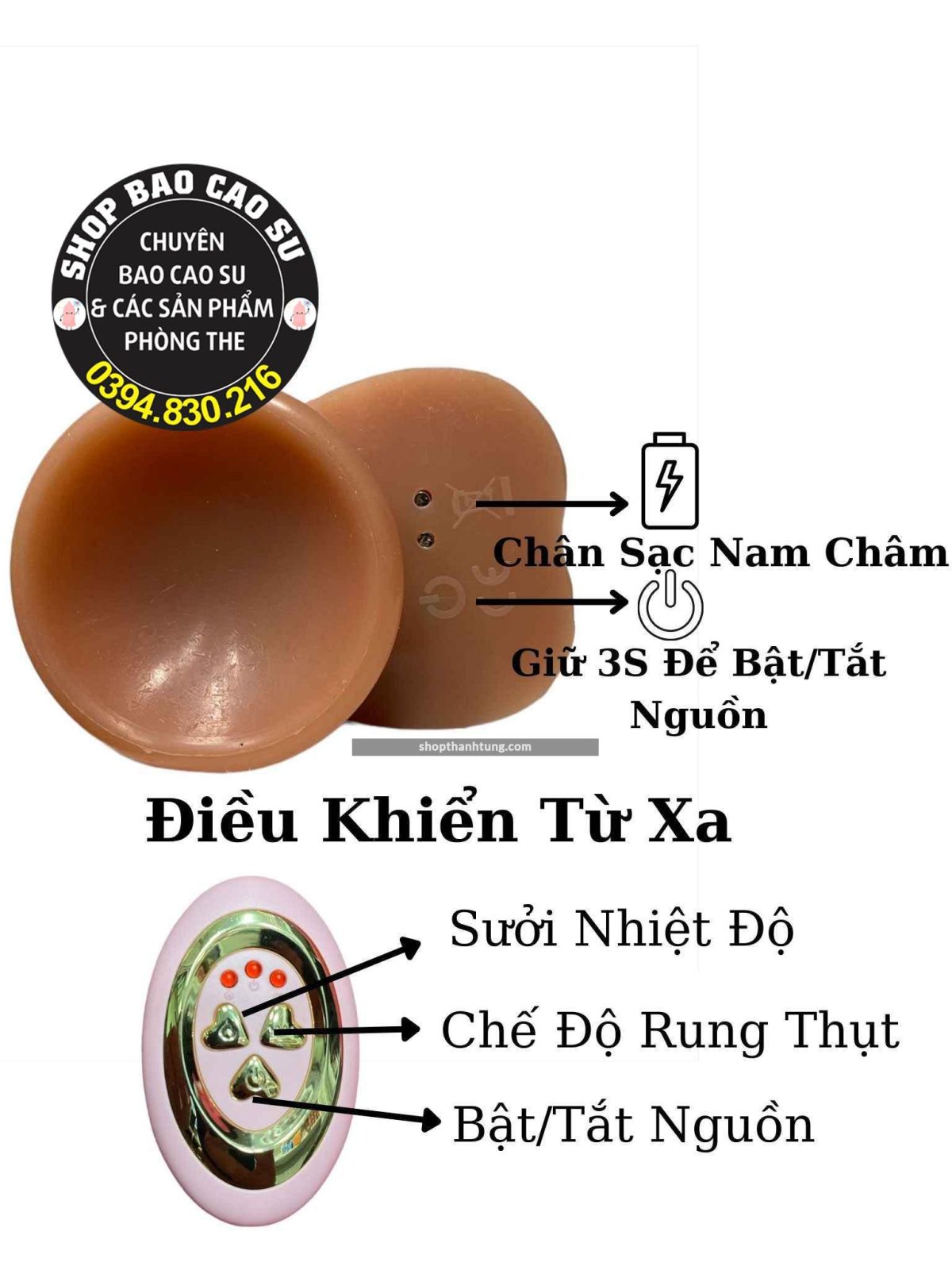 Duong Vat Gia Dieu Khien Tu Xa Gan Tuong XL rung thut ngoay 3