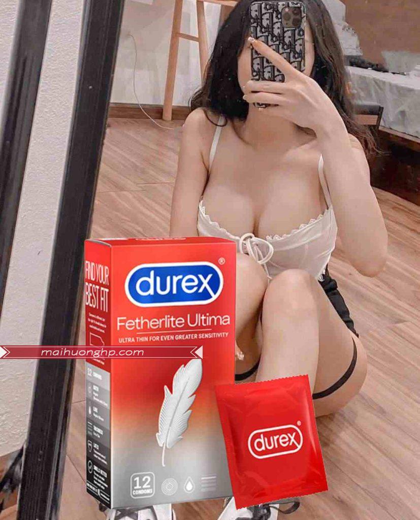 Bao Cao Su Durex Fether Ultima 12