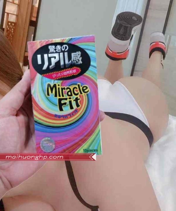 Bao cao su Sagami Miracle Fit 36