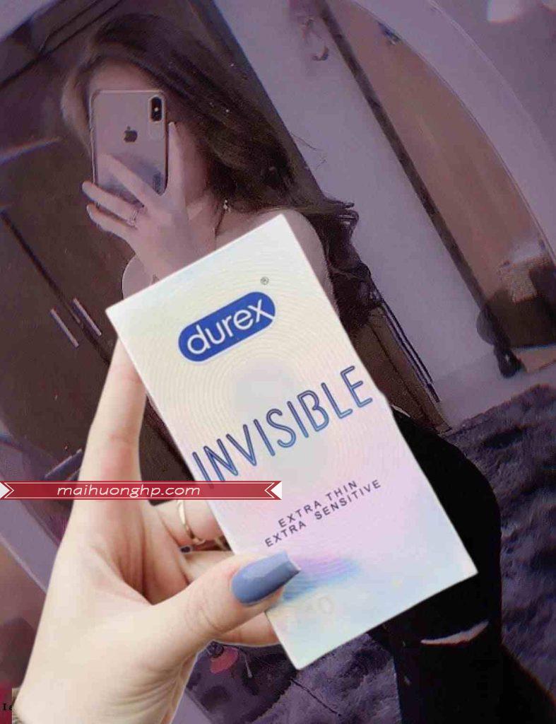 bao cao su Durex Invisible 1067