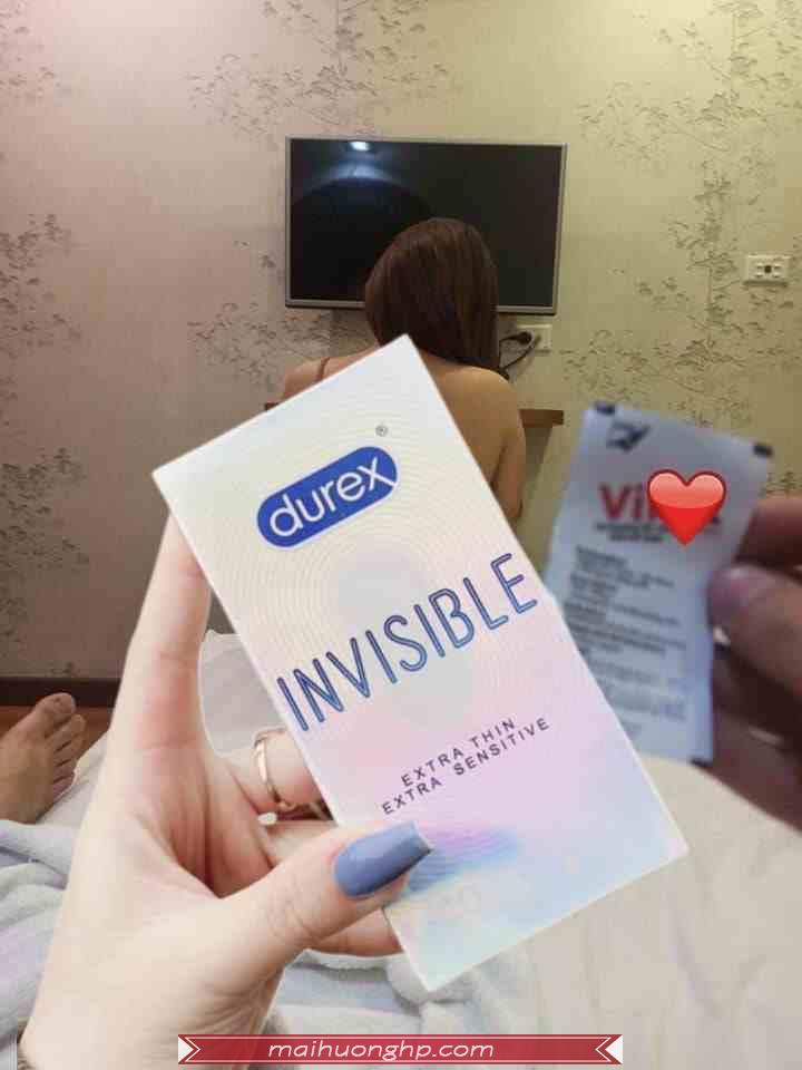 bao cao su Durex Invisible 1077