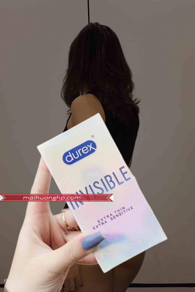 bao cao su Durex Invisible 57