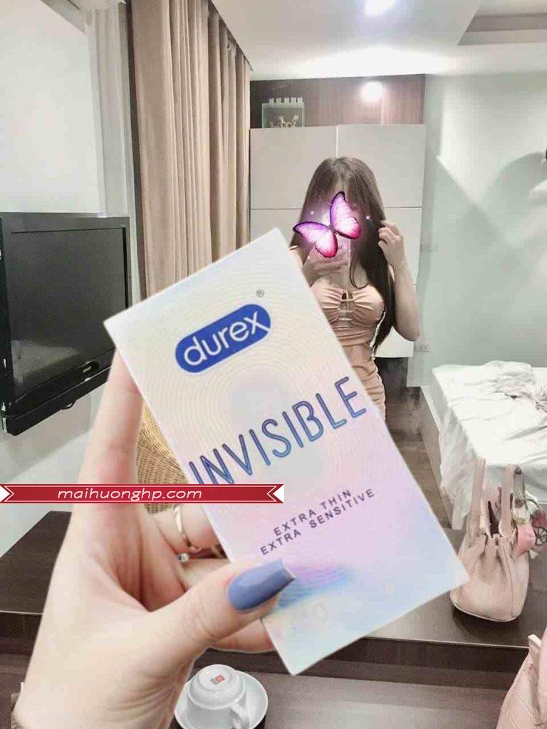 bao cao su Durex Invisible 805