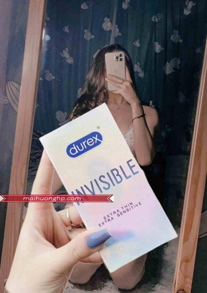 bao cao su Durex Invisible 917