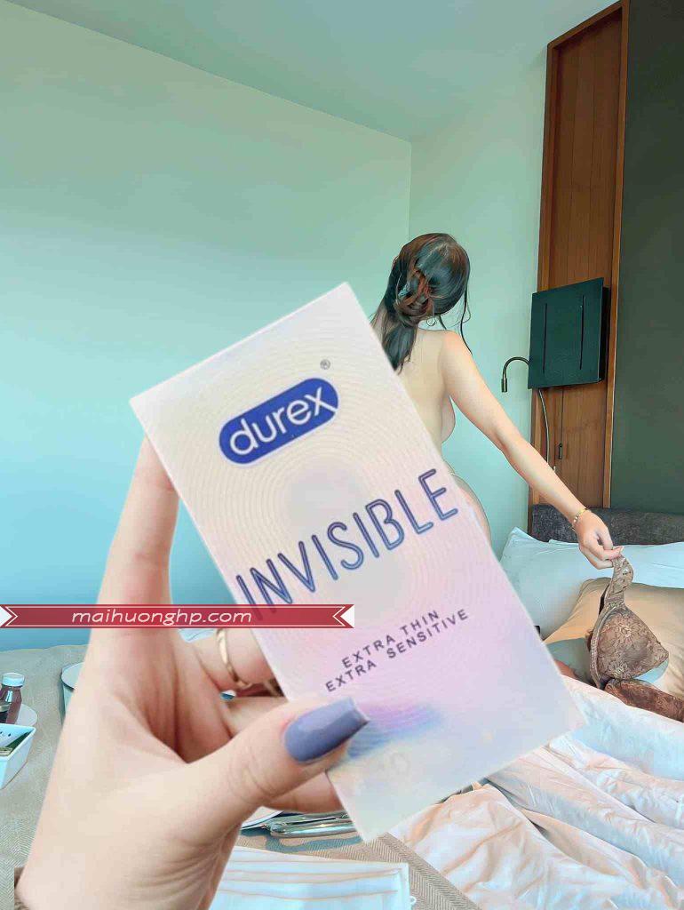 bao cao su Durex Invisible 965