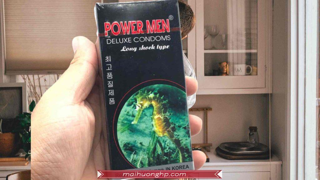 bao cao su POWERMEN 136